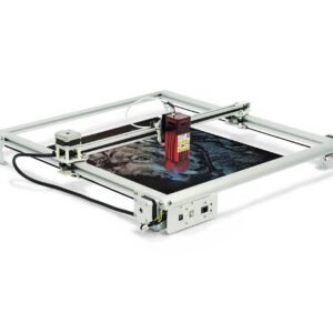 Diode Laser Engraver Machine with Adjustable Working Area for Wood, Metal, and Acrylic