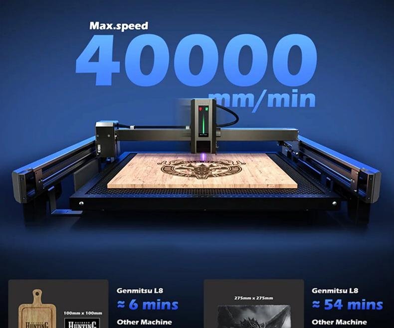Large-Format 40W Laser Engraver & Cutter - Image 4