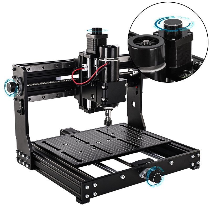 Linear Rail Laser Engraver & Cutter with 500W Spindle Motor for Wood, Acrylic, and Metal - Image 2