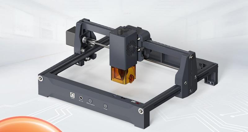 Multi-Power Red & Blue Laser Engraver with Rotary for Fast Engraving - Image 3